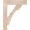 Ekena Millwork Olympic Block Smooth Bracket, Douglas Fir, 5 1/2"W x 32"D x 40"H BKT06X32X40OLY05SDF - alternate 2
